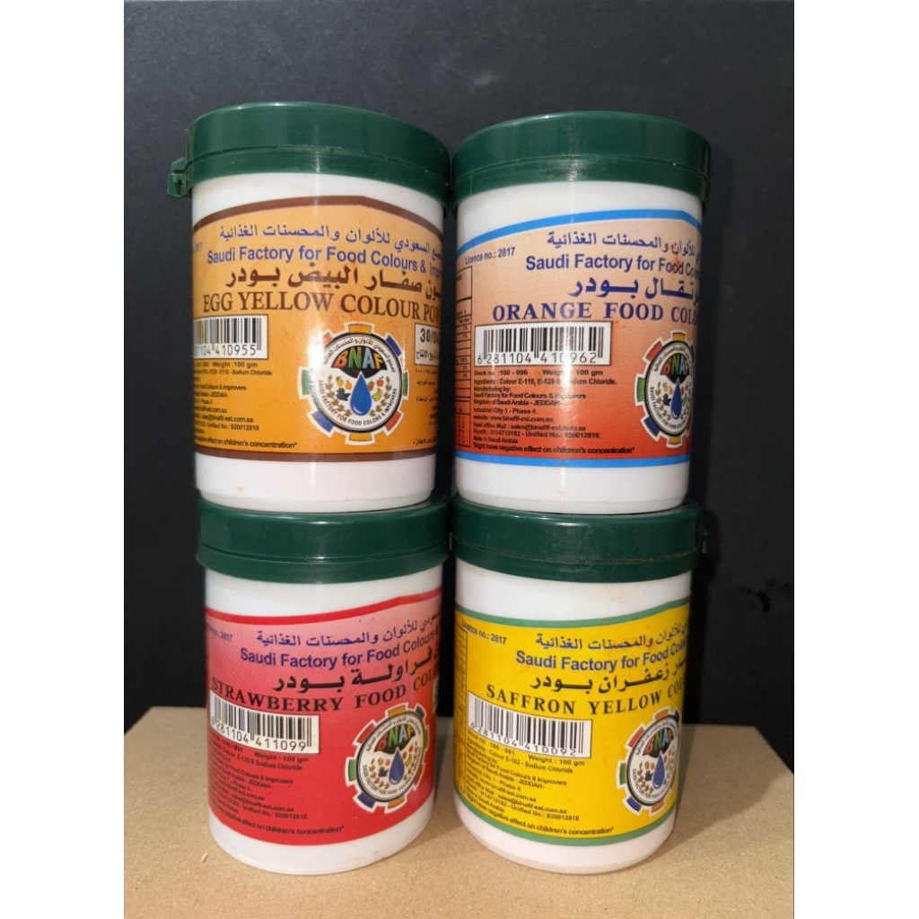 Food Colouring | Pewarna makanan alami