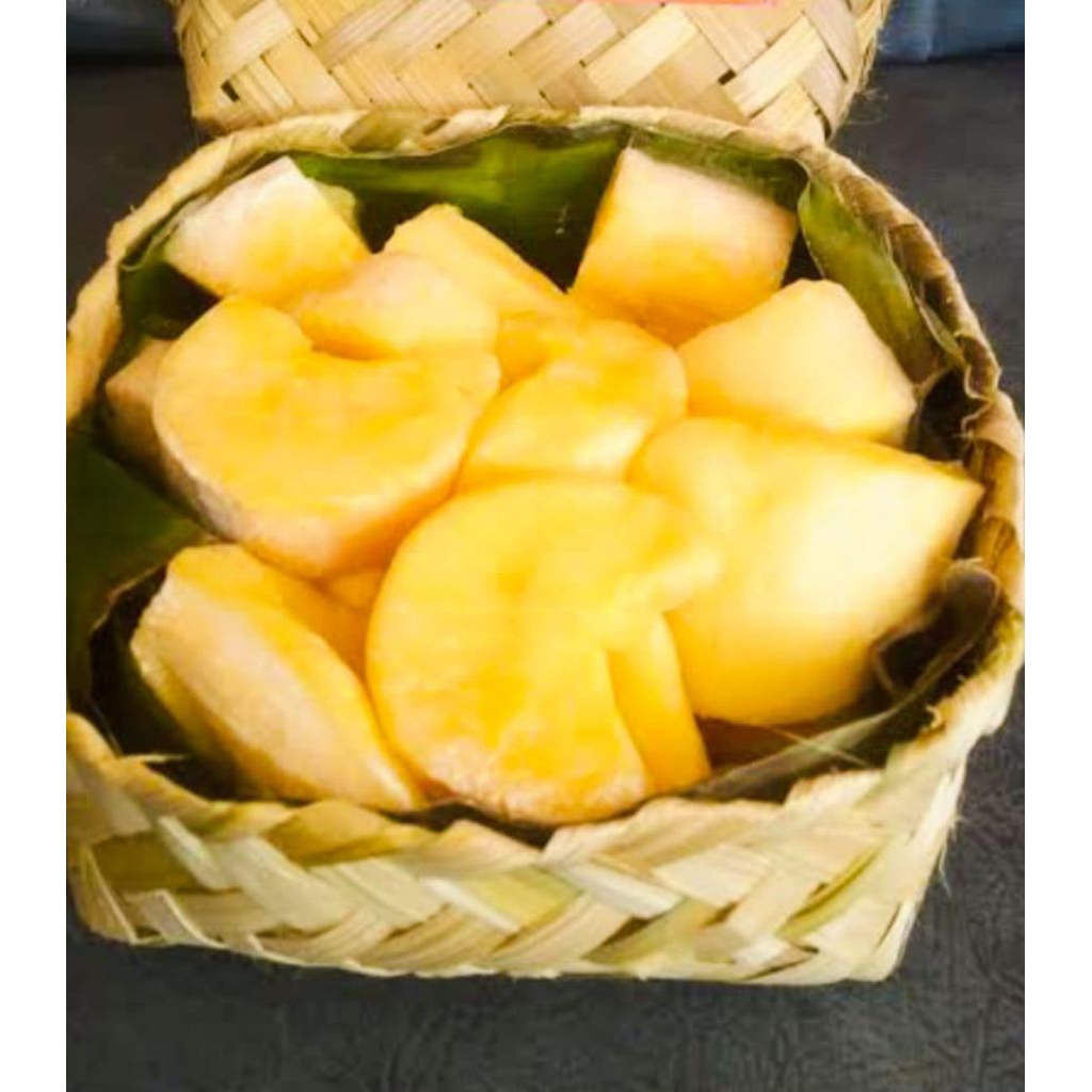 

Stek batang singkong Mentega Thailand.