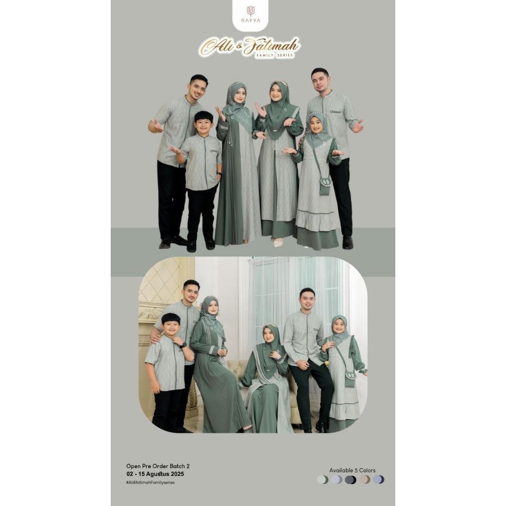 Open PO Sarimbit 2026 Fatimah Ali by Rayya