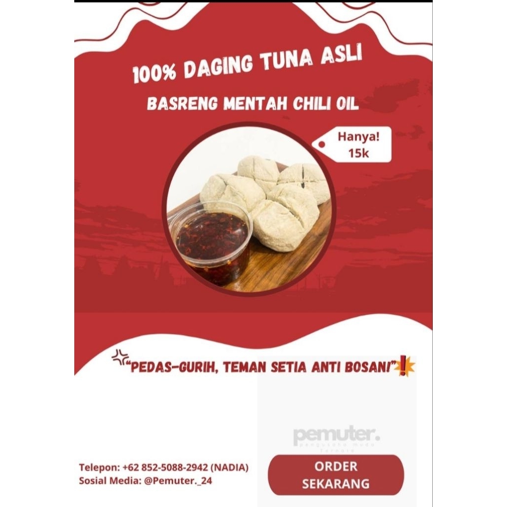 

Basreng mentah Chili oil
