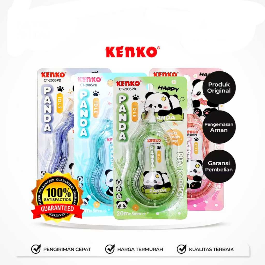 

KENKO PITA KOREKSI/ CORRECTION TAPE CT-2005PD [20M x 5mm] (1PC)
