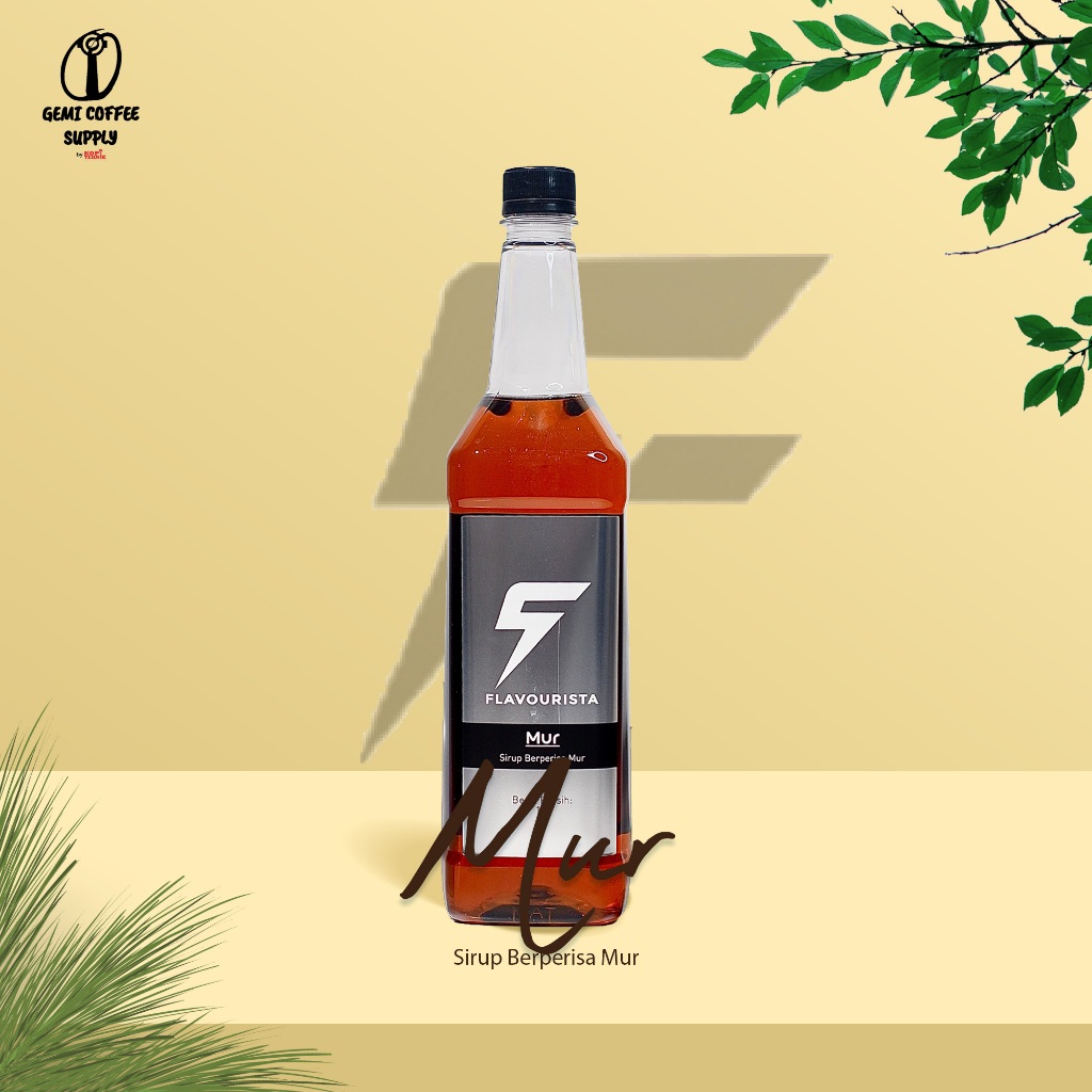 

Flavourista Syrup - Mur 1L