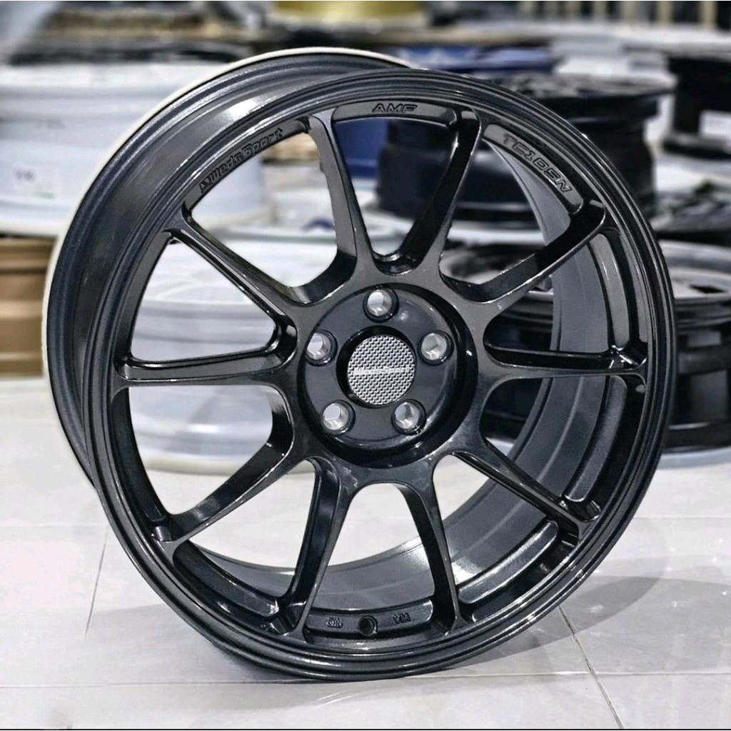 velg mobil r17 WEDSSPORT TC105N FLOW FORMING PCD 5X100 velg ring 17 sienta Altis FT86 Avanza xenia