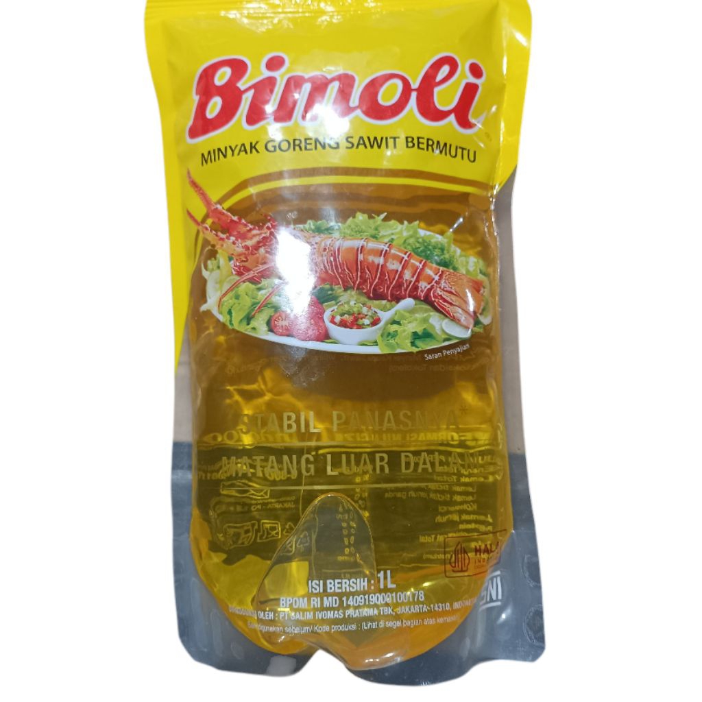 

Minyak Goreng Bimoli 1 Liter Minyak Kelapa Sawit Bimoli 1000ml Oil
