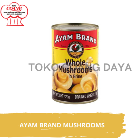 

AYAM BRAND MUSHROOMS 420 GR