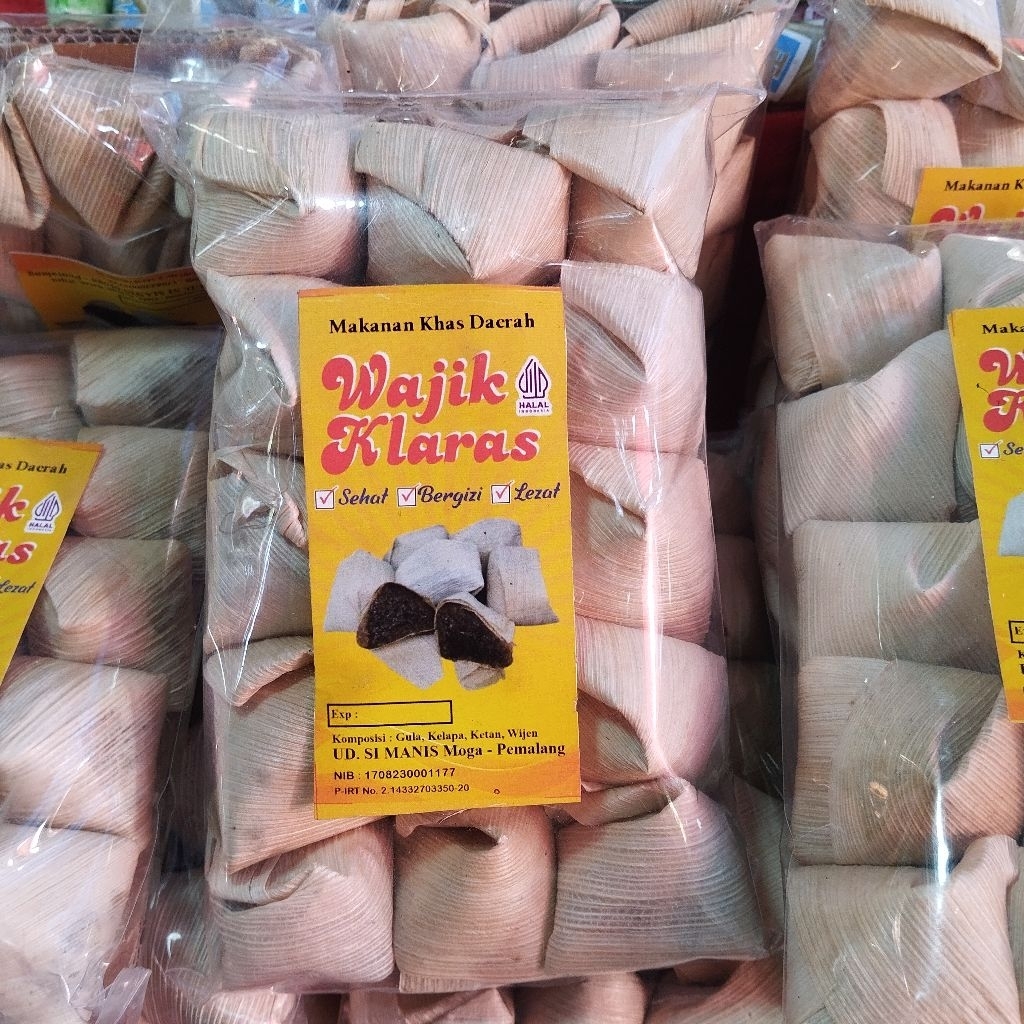 [15 pcs] wajik ketan rasa nanas wajit nanas klobot wajik klaras