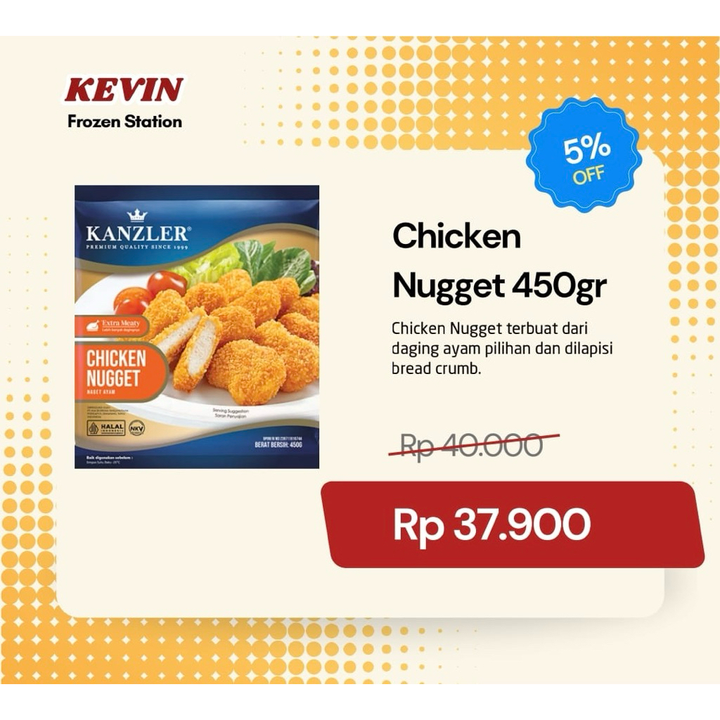 

Chicken Nugget 450gr