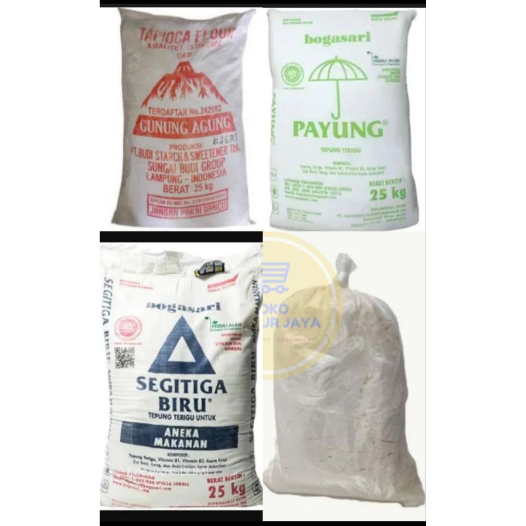 

TEPUNG TERIGU / SAGU CURAH 1 kg