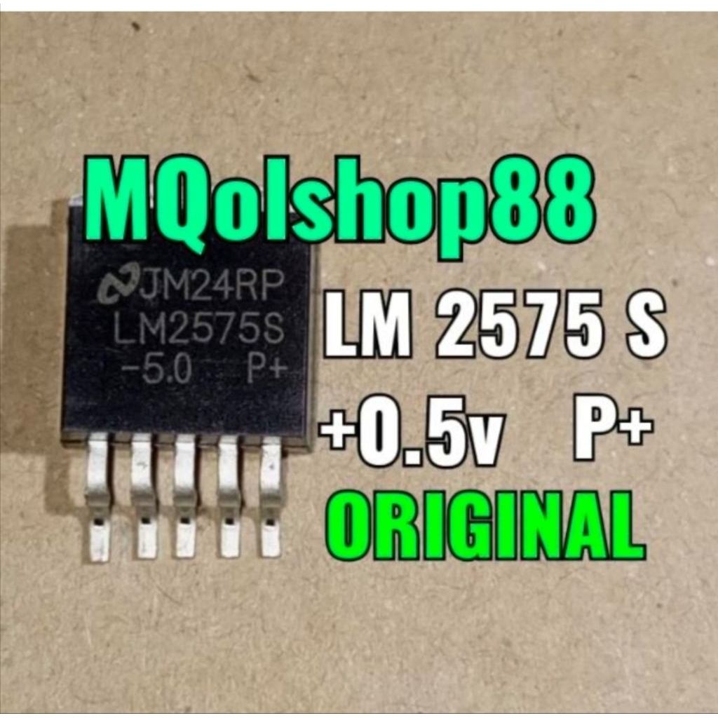 Hrg 1pcs LM2575S-5.0v NOPB IC REGULATOR ORIGINAL BUCK 5V 1A T0263-5V
