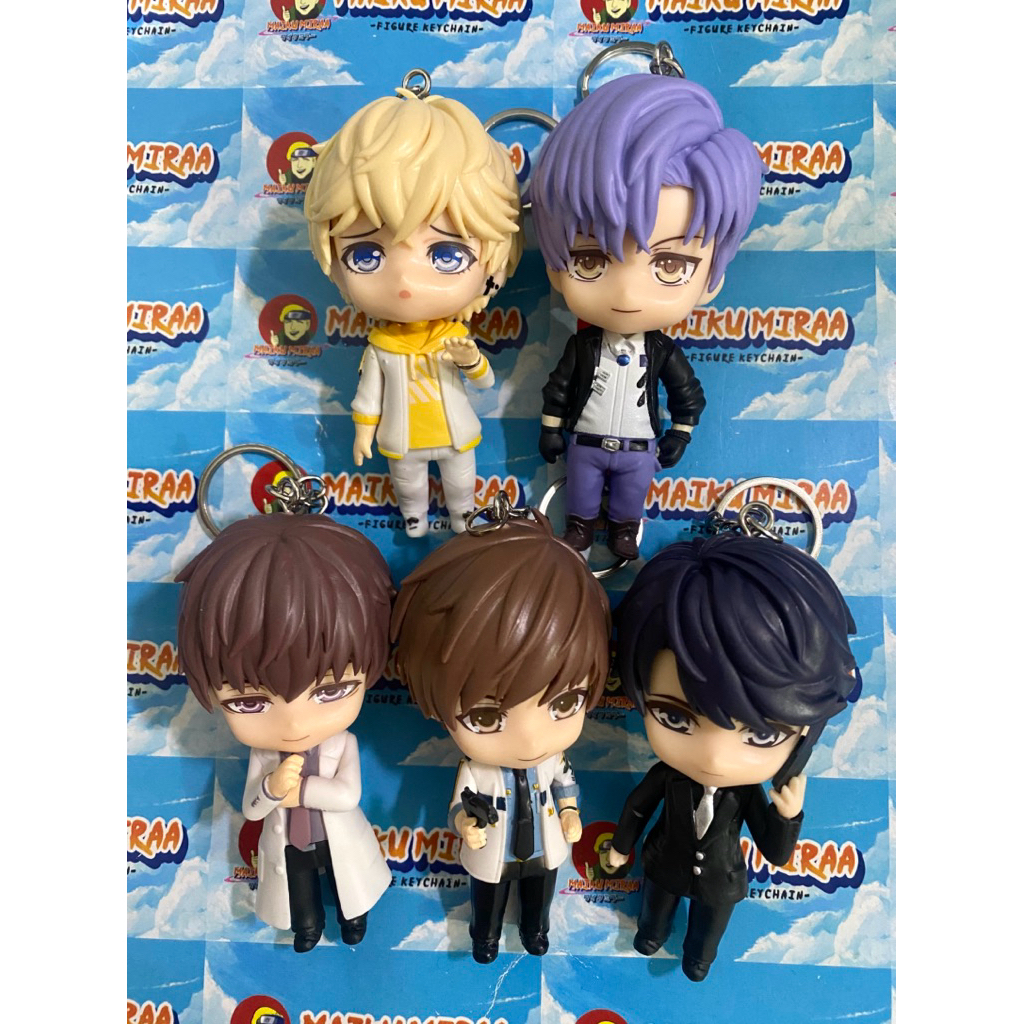 Figure Keychain / Gantungan Kunci Anime Mr love Queens Choice lucien gavin victor kiro shaw
