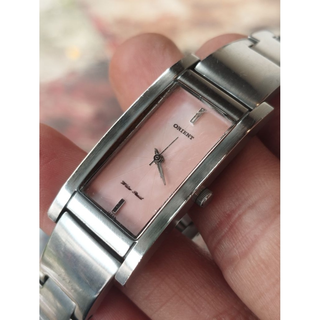 [ Repaired  ] Orient Tank Ladies Pink MoP