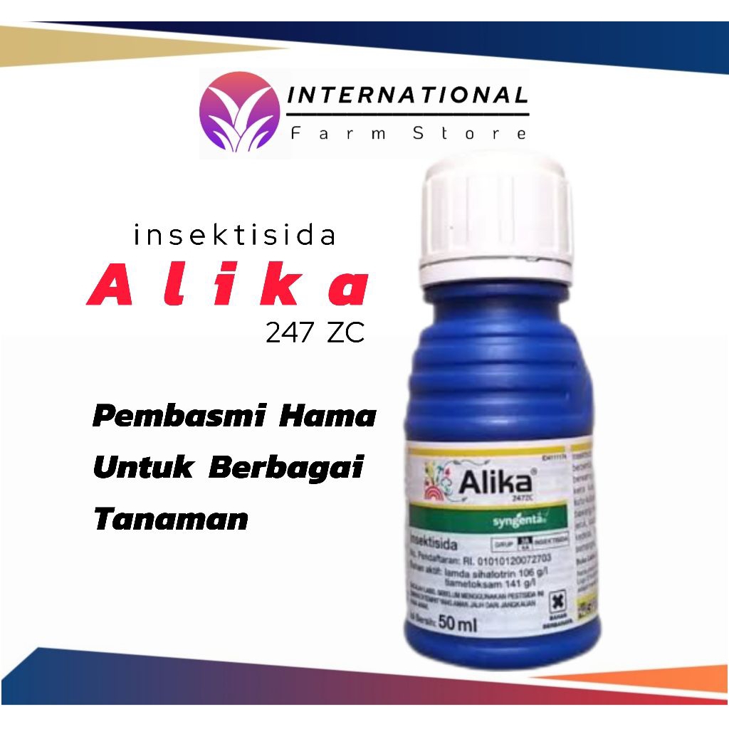 Insektisida Alika 247 ZC - 50.ml Insektisida Pembasmi Hama Untuk Berbagai Jenis Tanaman