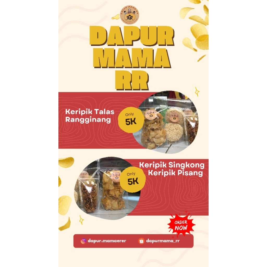 

Keripik Talas, Singkong, Pisang, Aneka Keripik dan Camilan