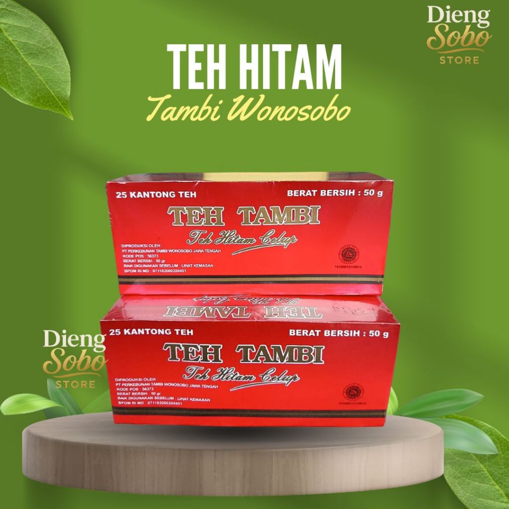

Teh Hitam Celup Tambi Wonosobo