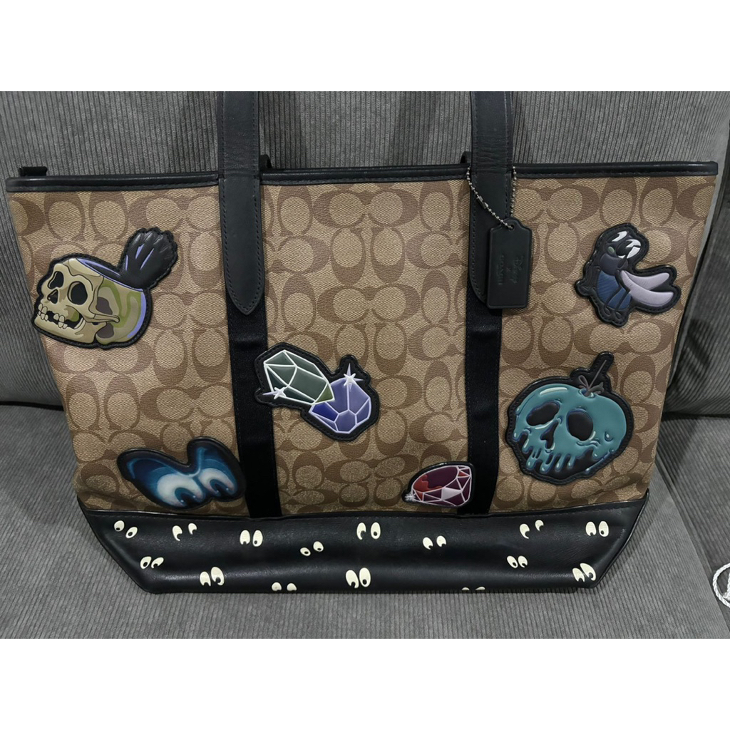 Coach x disney tote bag