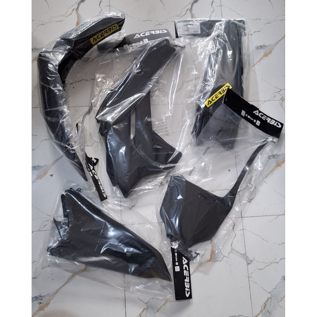plastik kit body crf450 2023 acerbis black