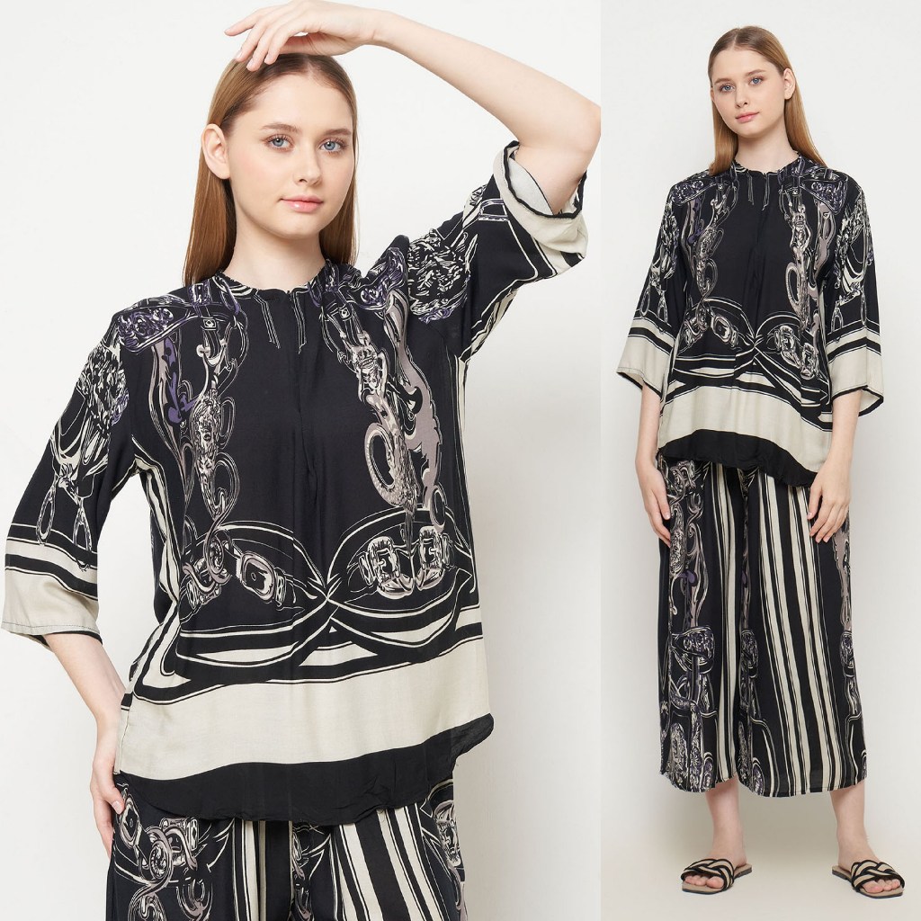 setelan rayon lengan 7/8