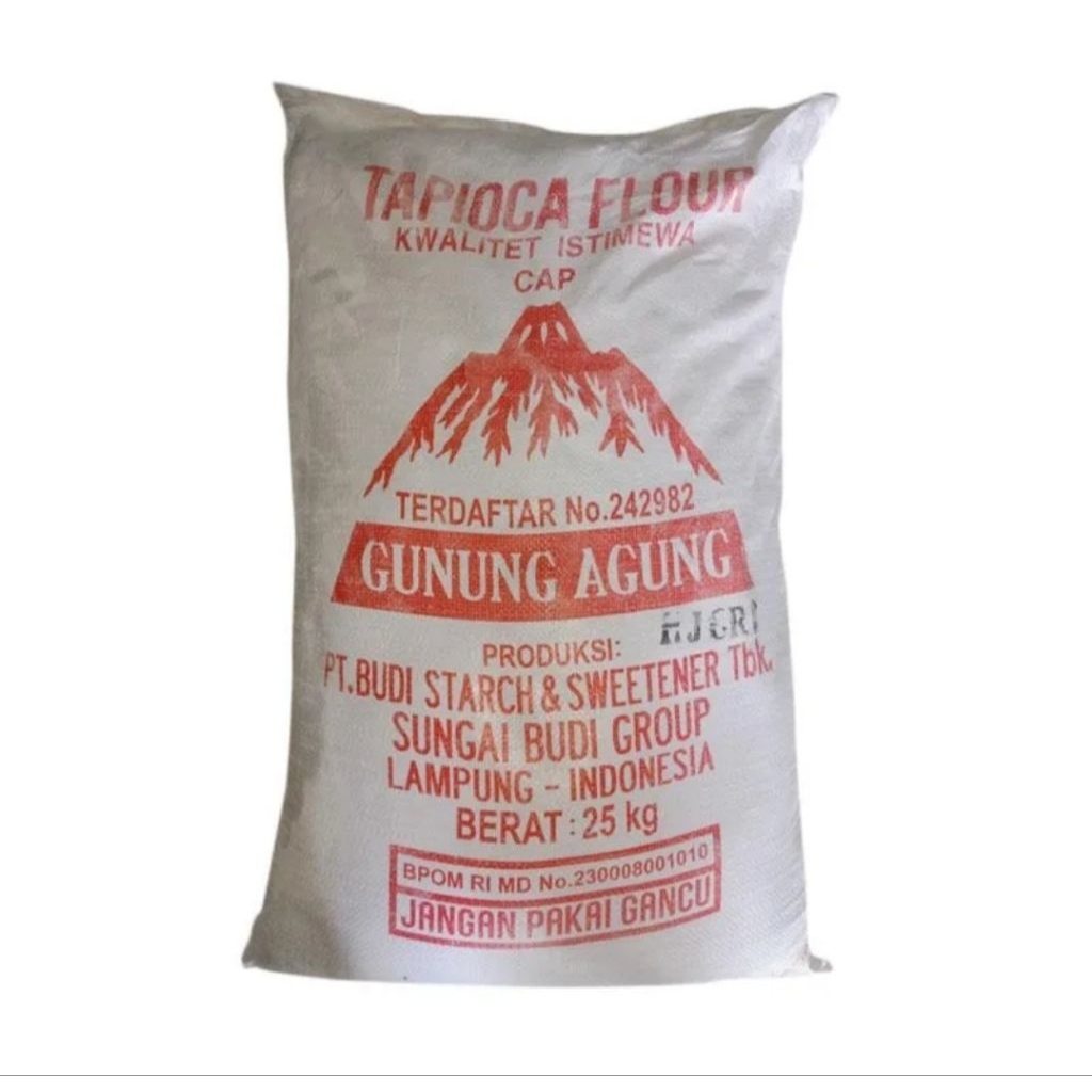 TEPUNG TAPIOKA GUNUNG AGUNG 25 KG