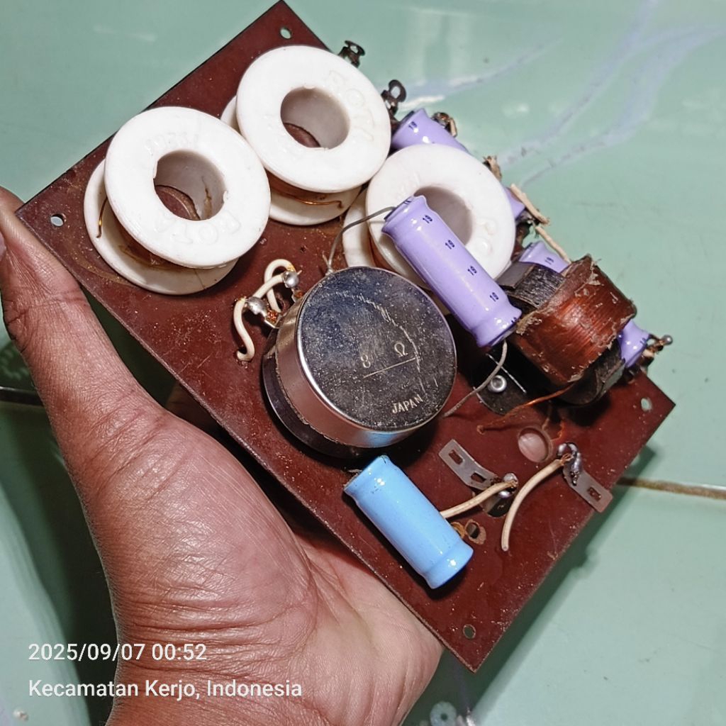 crossover pasif 4 way belum ditest original cabutan