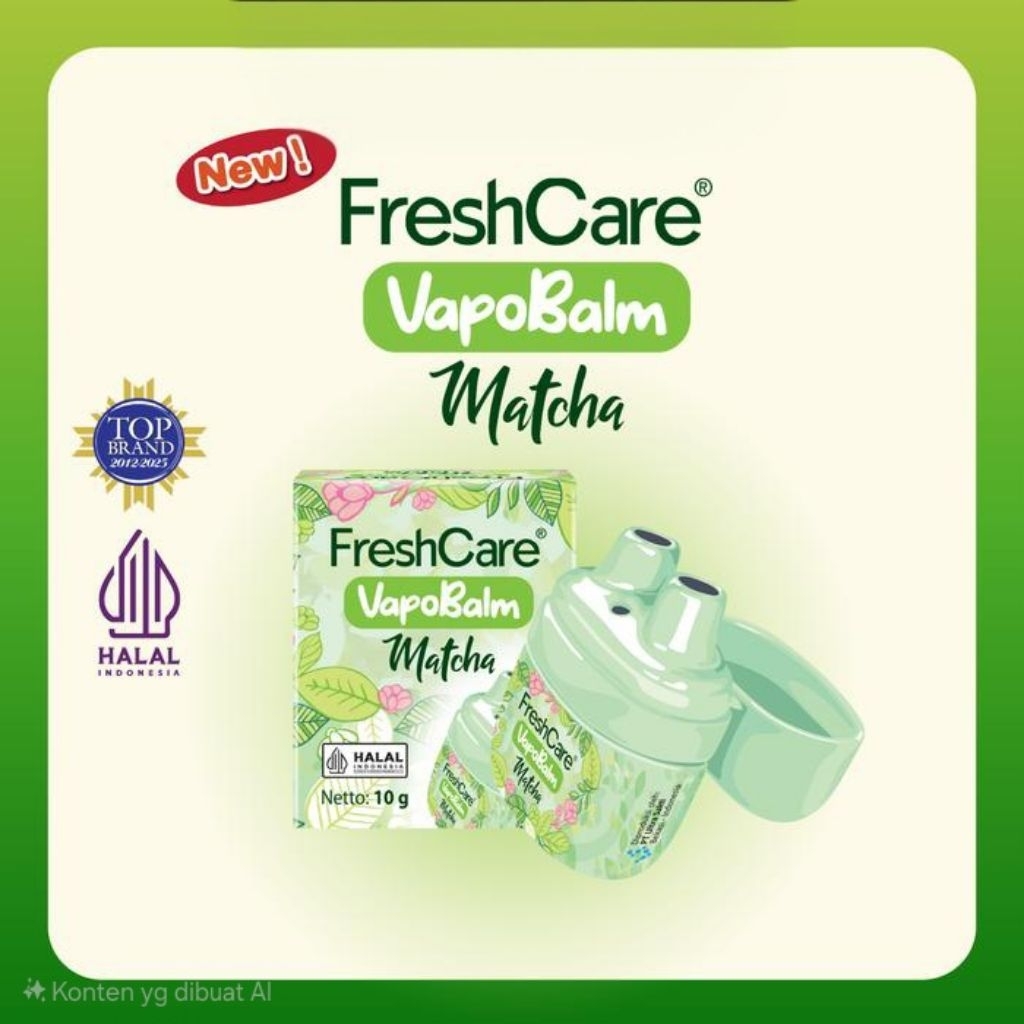 NEW FRESHCARE VAPOBALM MATCHA MASK PATCH TELON EUCALYPTUS STIKER MASKER DEWASA ANAK LUCU GAMBAR KARA