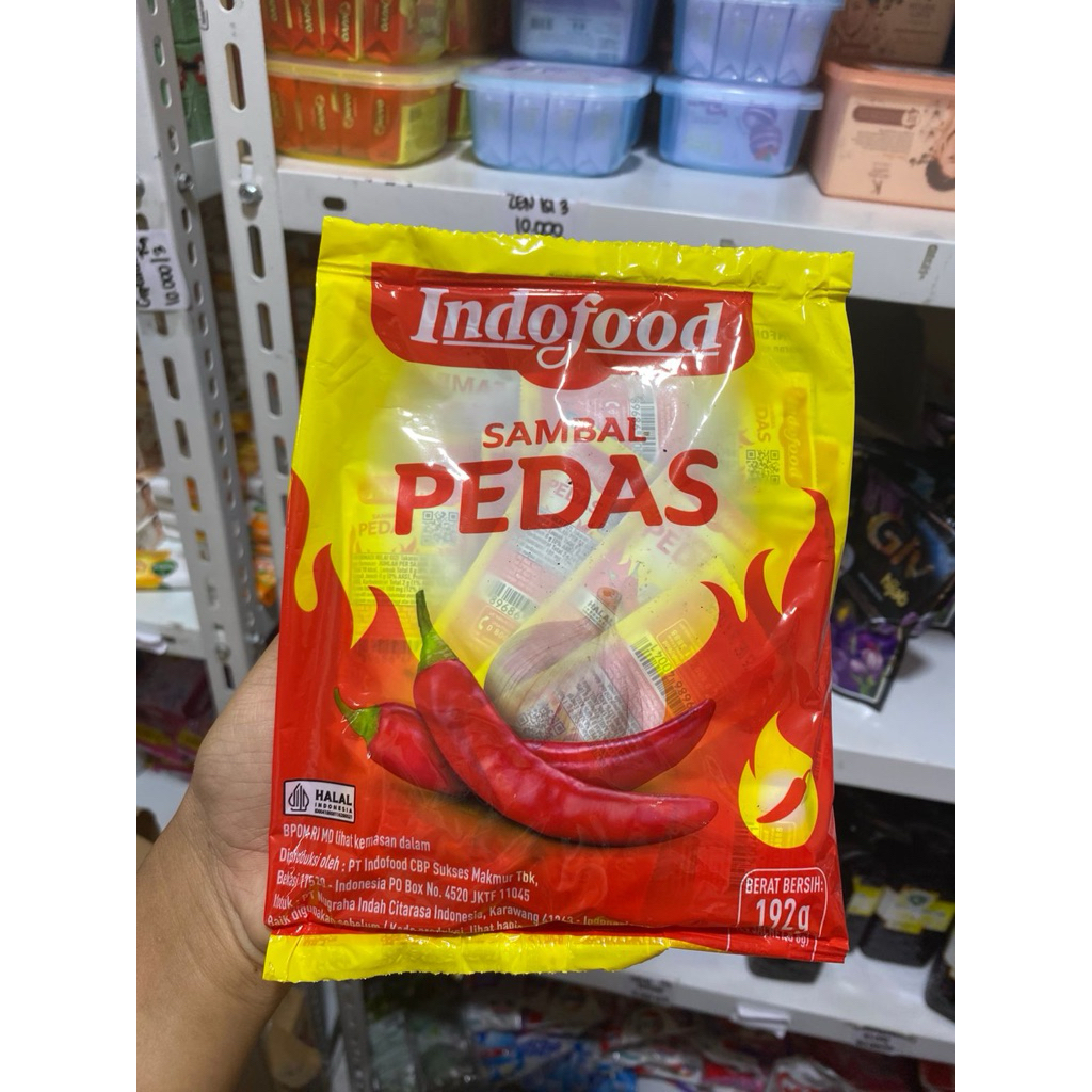 

Indofood Sambal Sachet isi 21pcs
