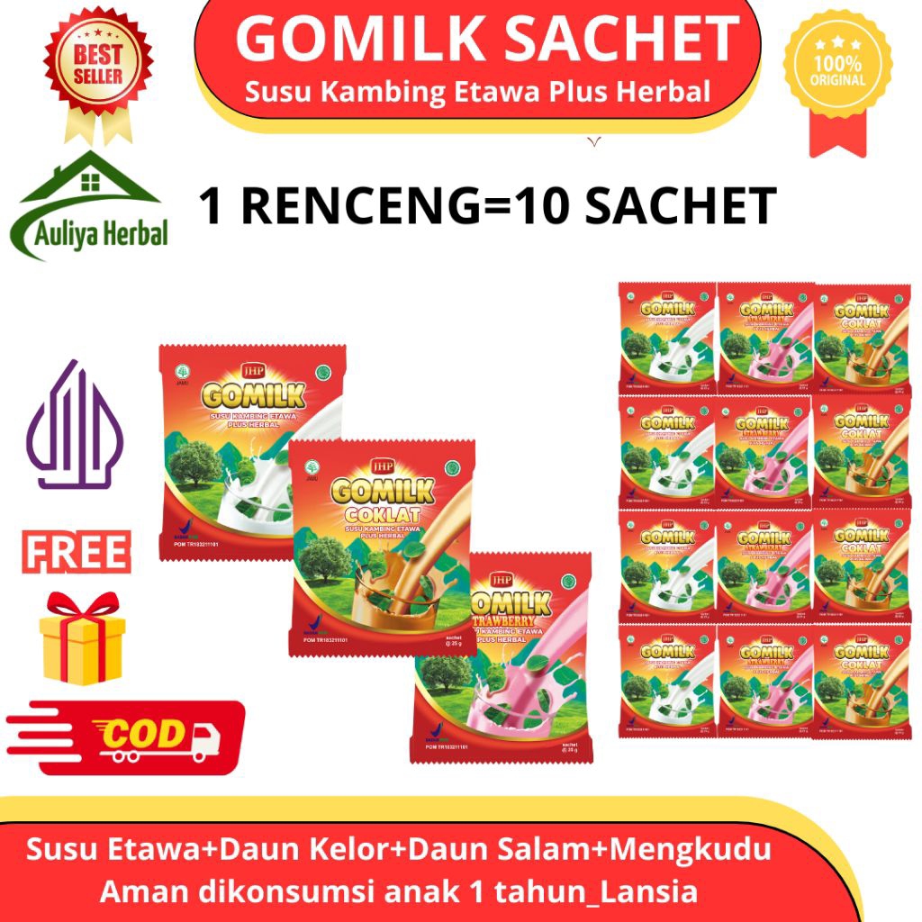 

[BISA COD]GOMILK SUSU KAMBING UNTUK MENGATASI MAGH