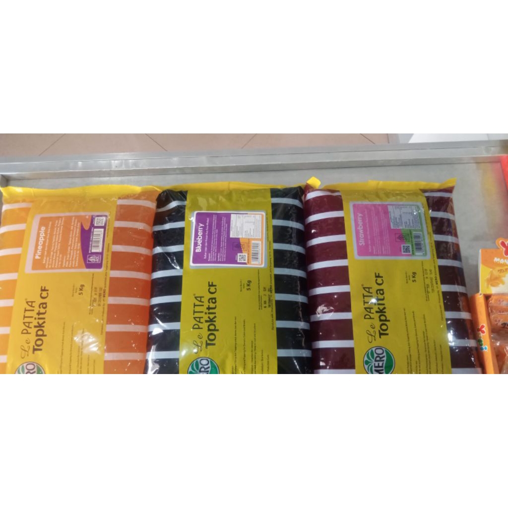 

MERO Pasta Topping rasa melon, strawberry, blueberry, nanas 250 g ( repack) – Segar, Manis, dan Serbaguna!