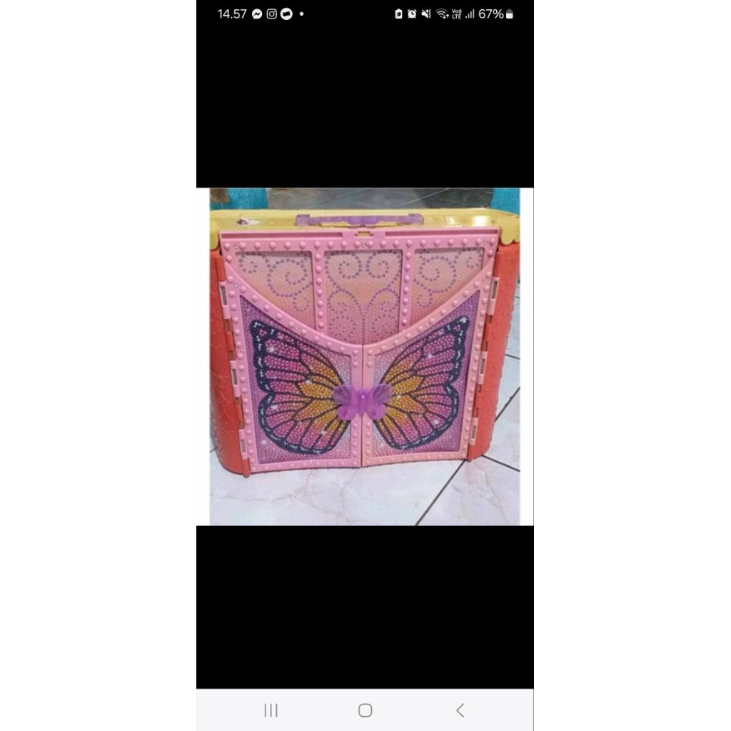 Preloved rumah barbie movie