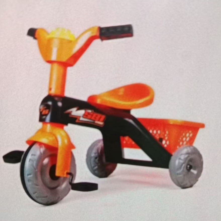 PROMO MAINAN SEPEDA RODA TIGA DI LENGKAPI KERANJANG BELAKANG