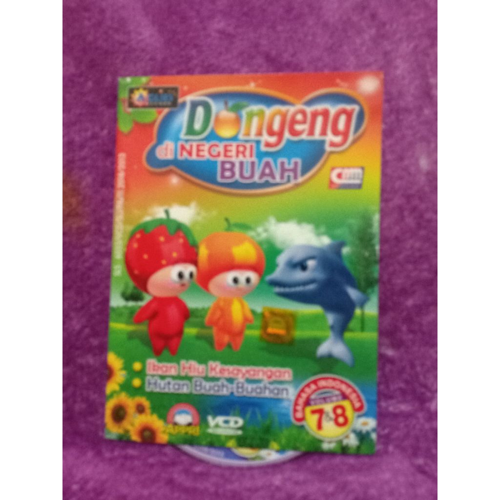 VCD ANAK DONGENG DI NEGERI BUAH VOL 7&8