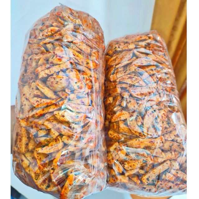 

basreng pedas daun jeruk 1kg pedas nagihh