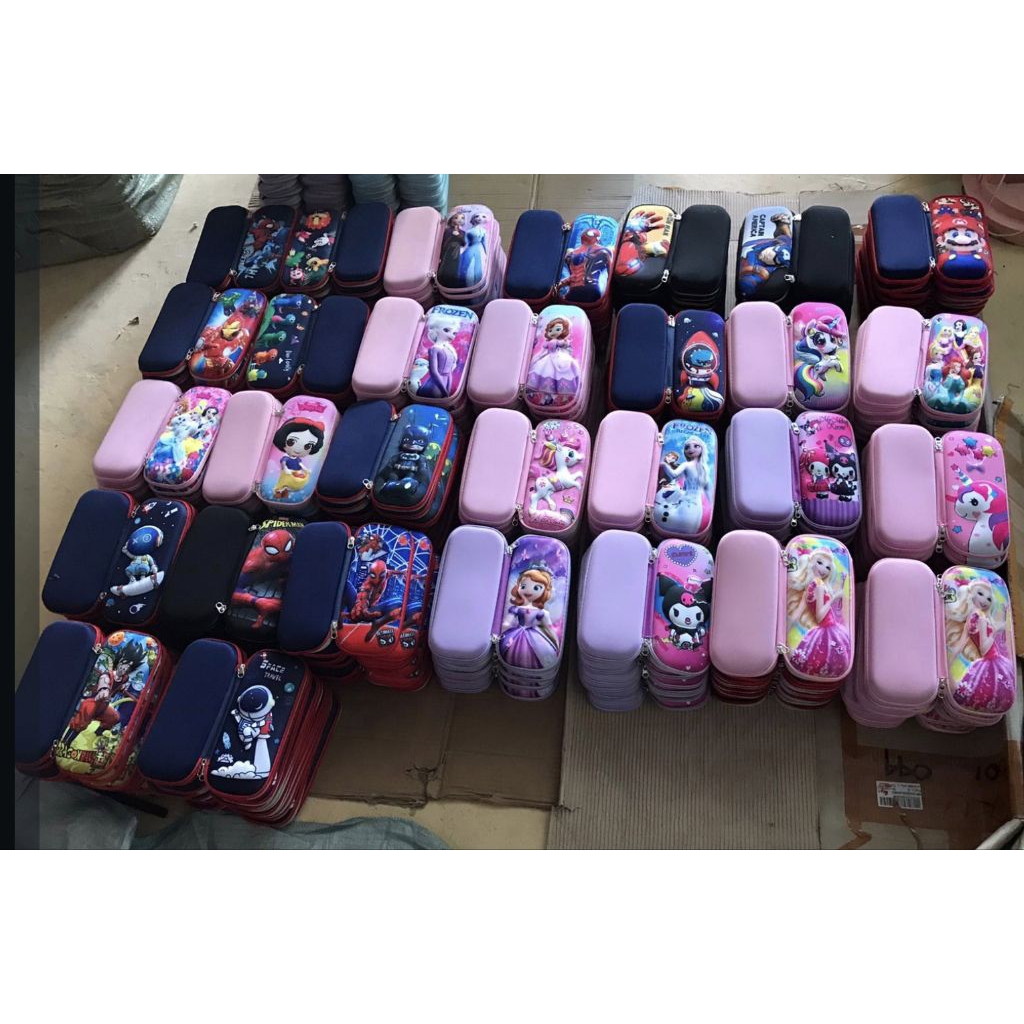 

Tempat Pensil Anak Sekolah 3D Bahan Eva Anti Air