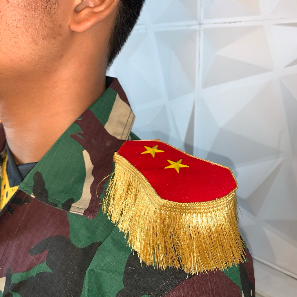 Evolet Pangkat Pundak Paskibraka Akmi Akpol Mayoret Marchingband