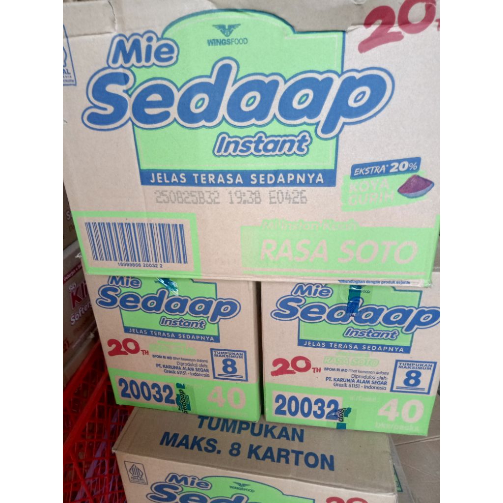 

MIE SEDAAP SOTO 1 DUS