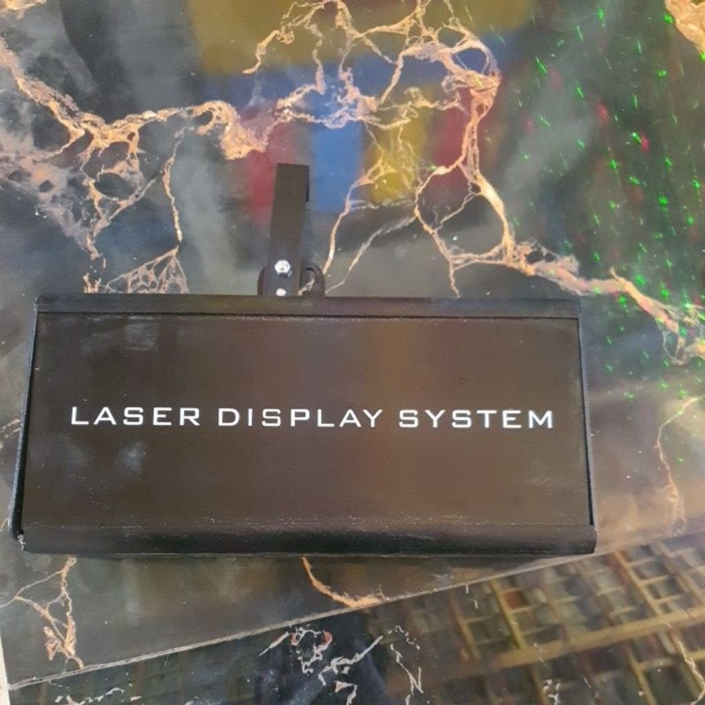 laser disply sistem/lampu laser pangung sensor suara
