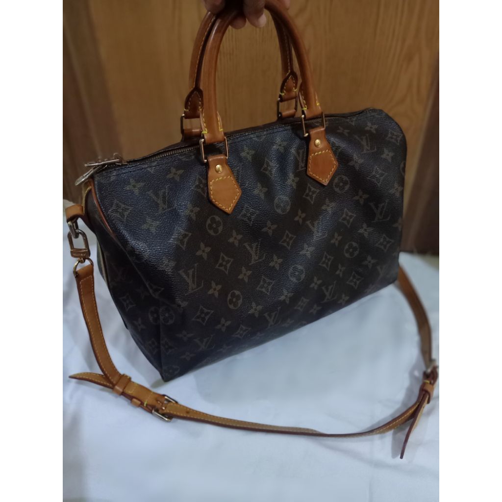 LV Speedy Bando 35 Monogram 2001 Preloved