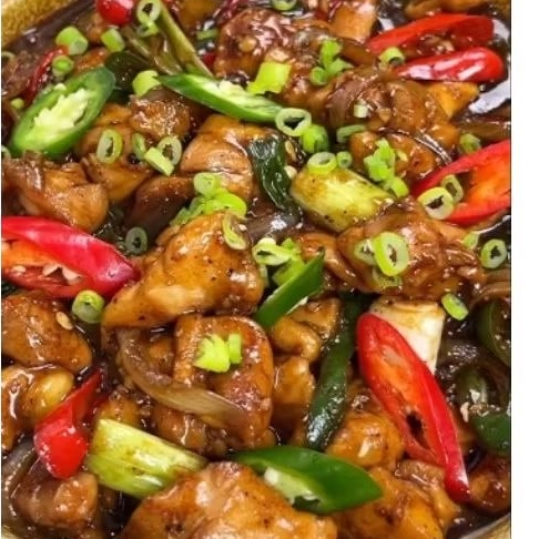 

Ayam Lada Hitam Masakan Rumahan