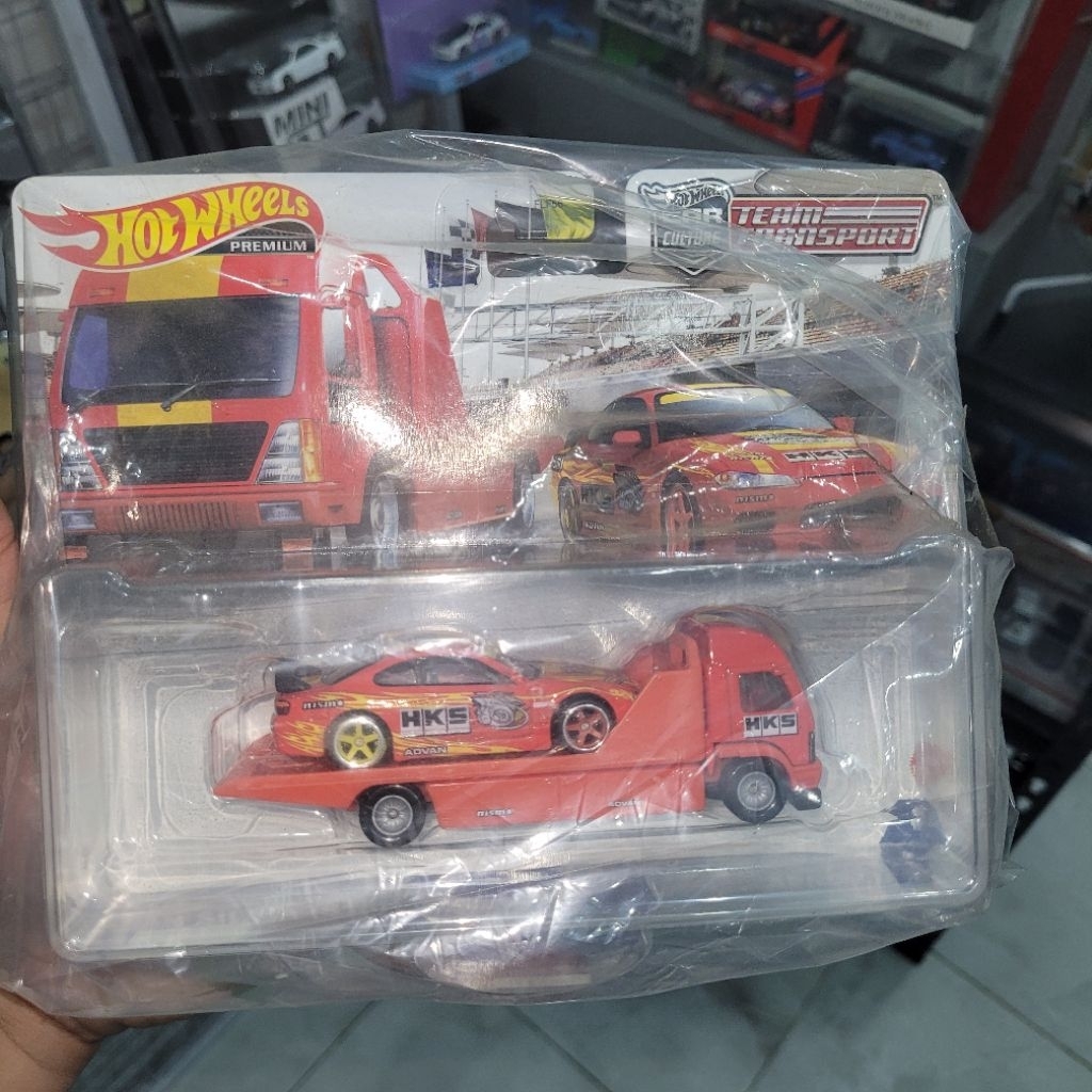 hotwheels team transpors nissan silvia s15 HKS