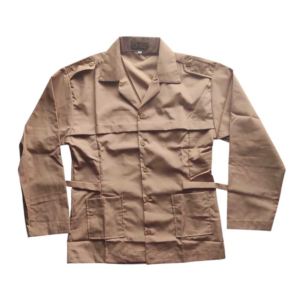 Seragam Sekolah | Pramuka Tali | Baju Pramuka Penggalang PEREMPUAN | SD | SMP | SMA | Tali Samping M