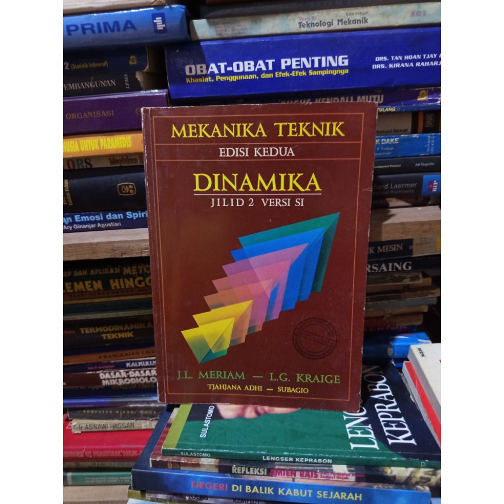 buku original - mekanika teknik dinamika jilid 2 oleh meriam kraige