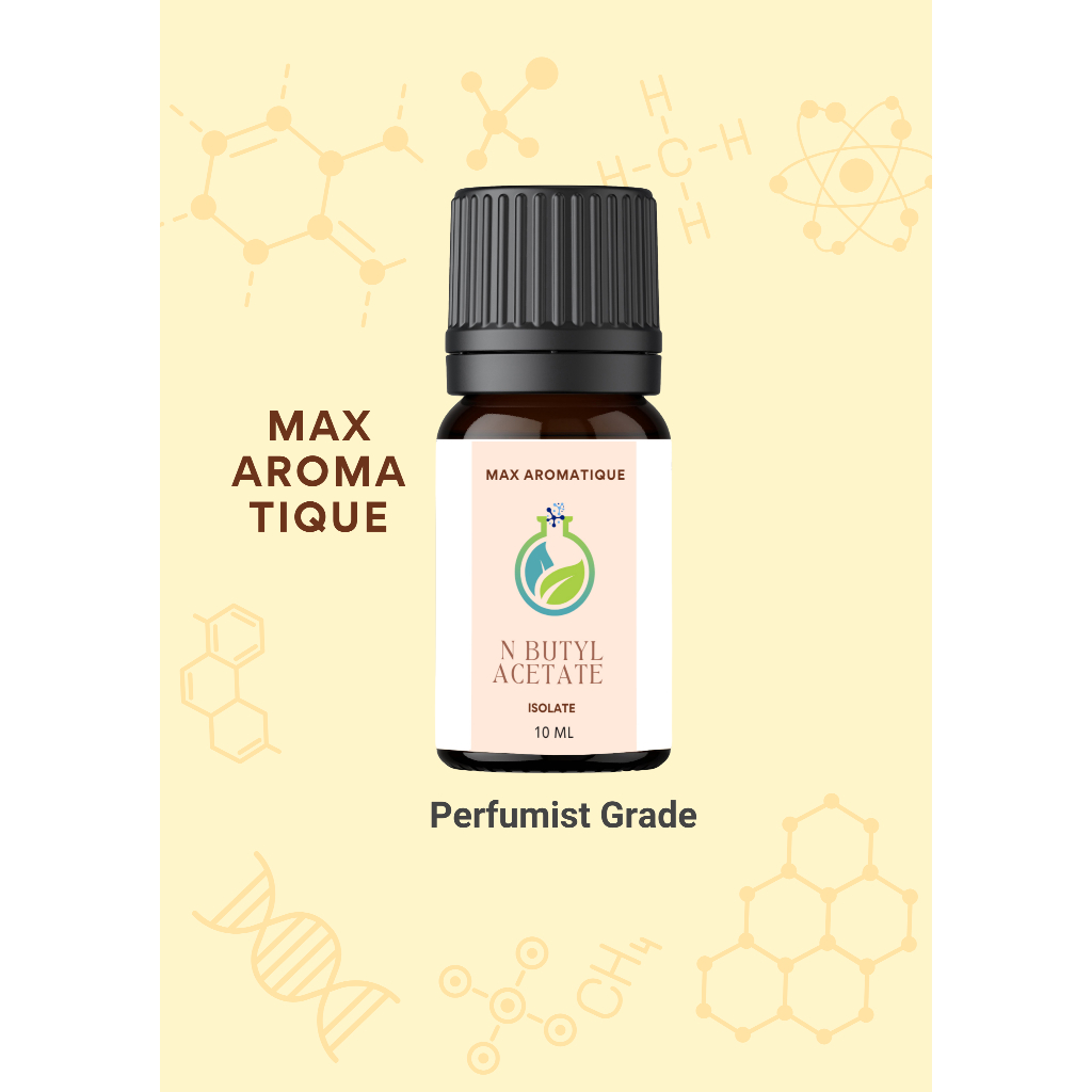 Bersertifikat Max Aromatique N- Butyl Acetate - 100% Murni Butil Asetat