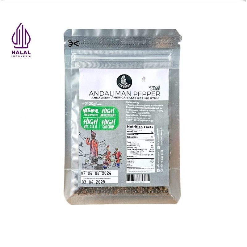 

Andaliman Pepper Whole 20gr - Timurasa