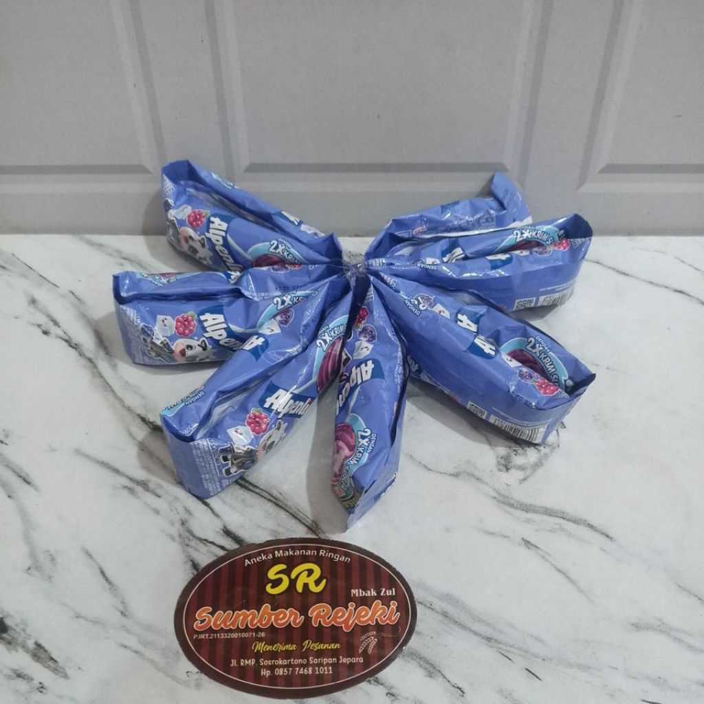 

ALPENLIEBE RASA SUSU MIX ANGGUR ISI 10 PCS