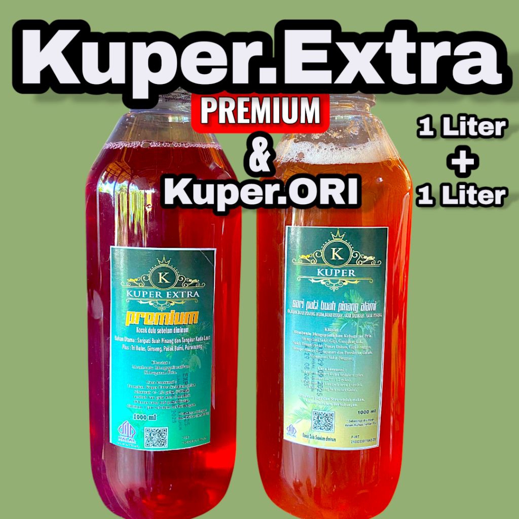 Kuper extra premium 1 liter + Kuper Ori 1 liter
