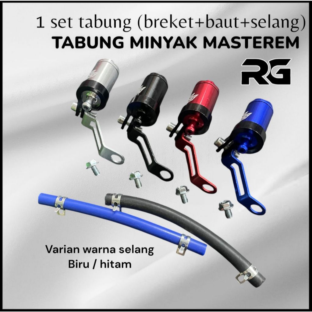 RACINGGRUP2 ORIGINAL RG TABUNG MINYAK REM CNC MINI TABUNG SLIM CNC TABUNG KECIL CNC TABUNG MINYAK RE