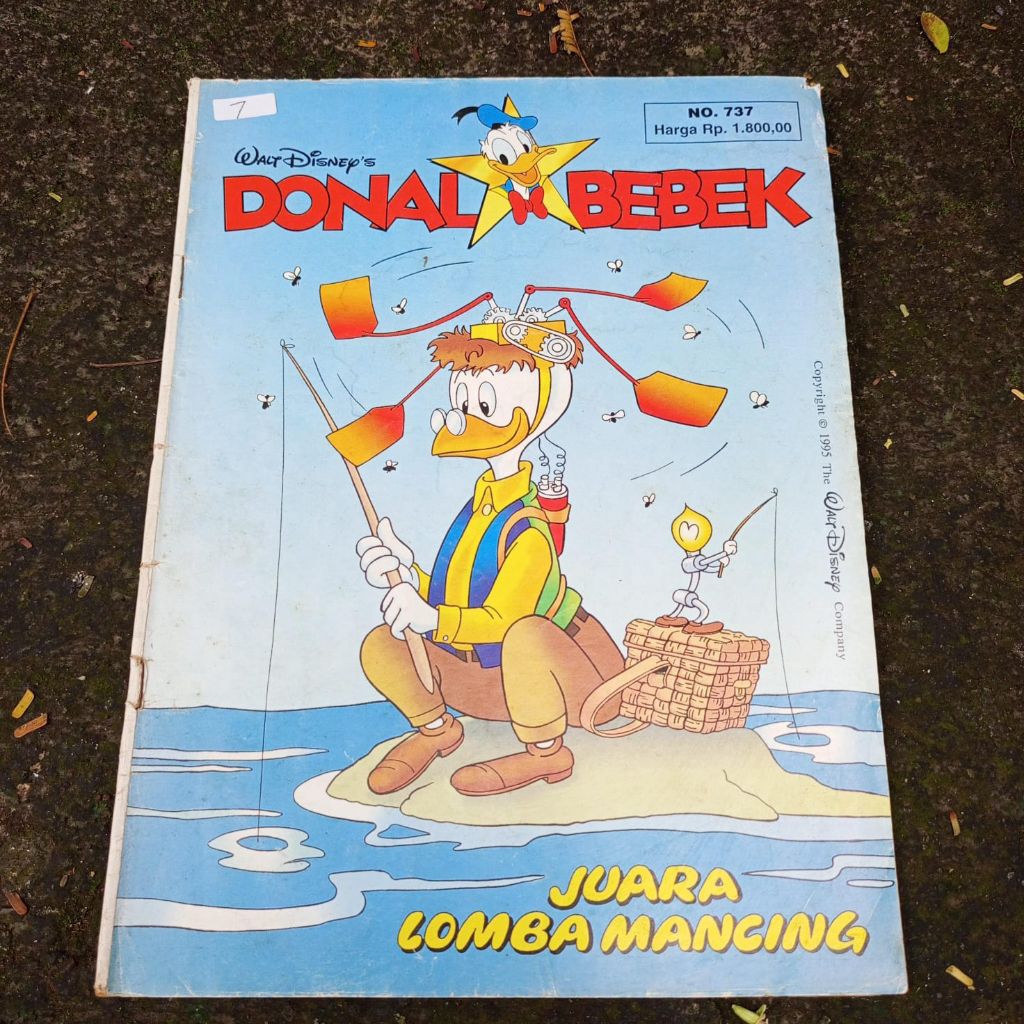 Donald Bebek No. 737 || komik Donal bebek (Bahasa Indonesia)– Edisi Koleksi “Juara Lomba Mancing” ||