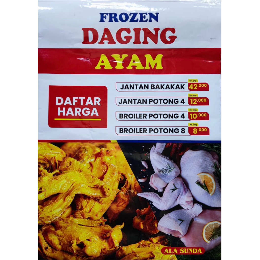 

Ayam Jantan Bekakak Ungkep 4 Potong