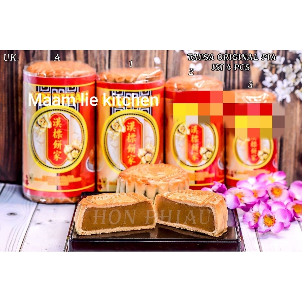 Pia kacang hijau / kue bulan singkawang/ kue bukan kalimantan