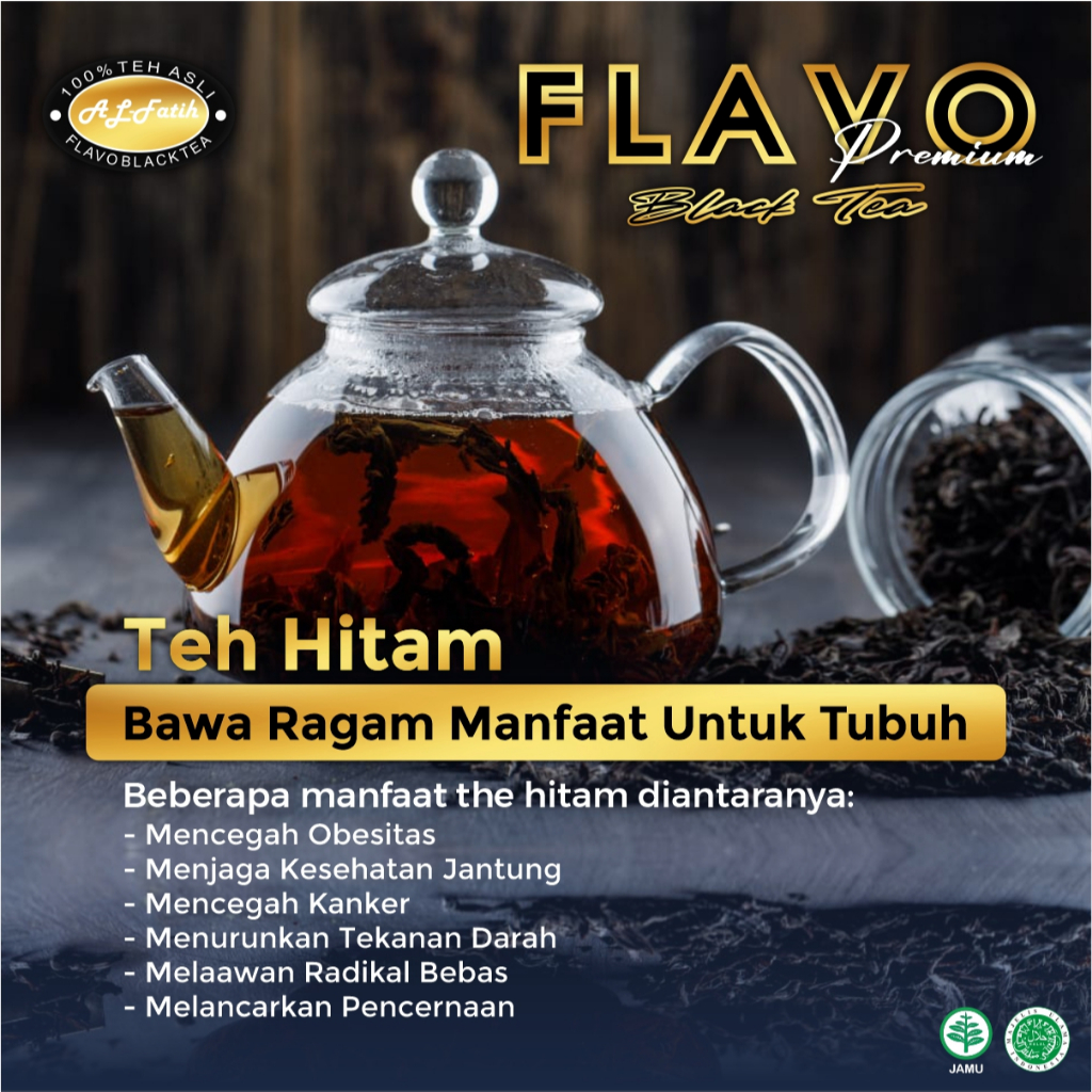 

Teh Hitam Flavo – Teh Celup Premium Aroma Harum