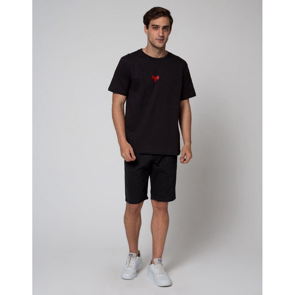 DETAILS SHORT BLACK - CELANA PENDEK